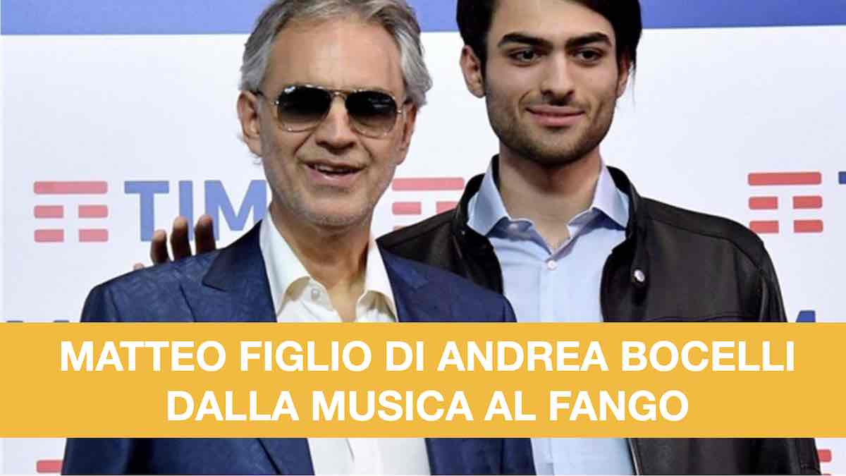 Matteo Bocelli: il figlio prodigio del grande Andrea Bocelli