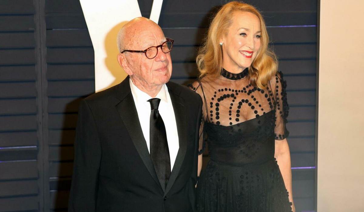 Rupert Murdoch e Jerry Hall - Oggi24.it