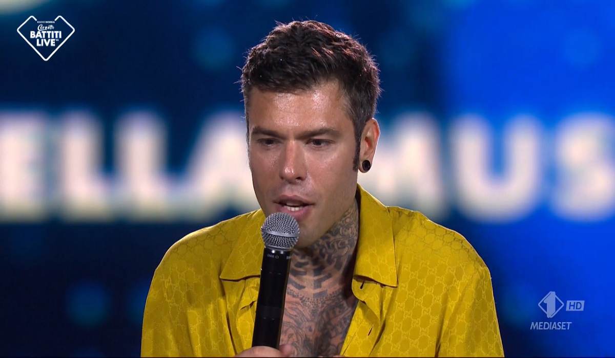 Fedez a Battiti Live - Oggi24.it