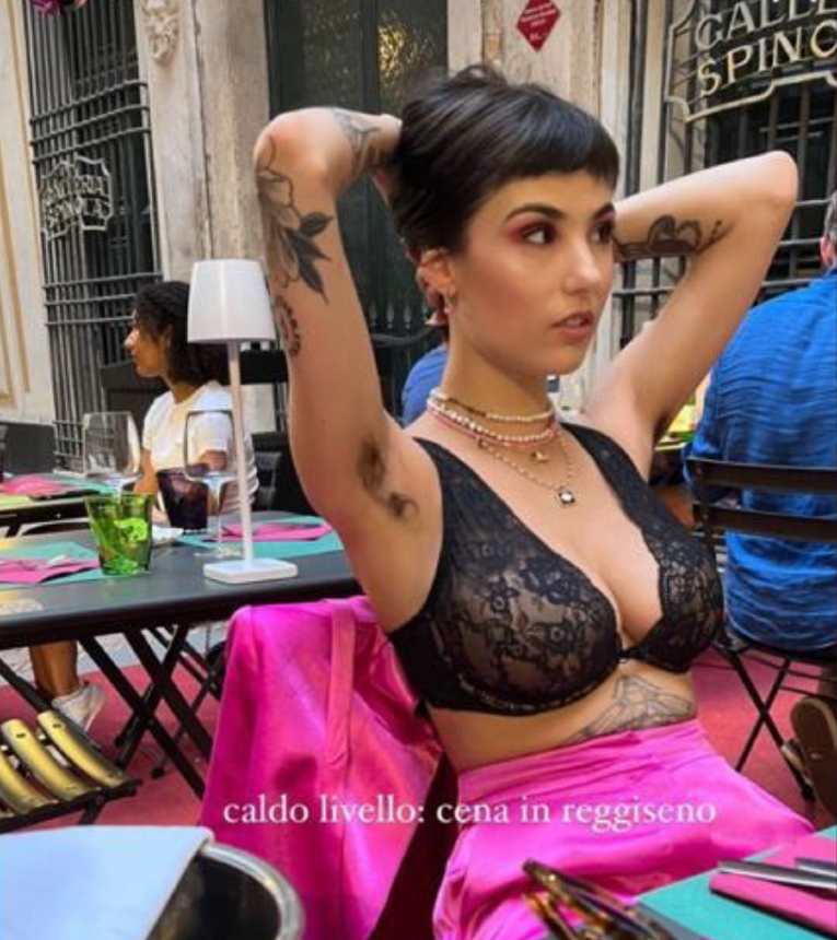 Giorgia Soleri in reggiseno - Oggi24.it