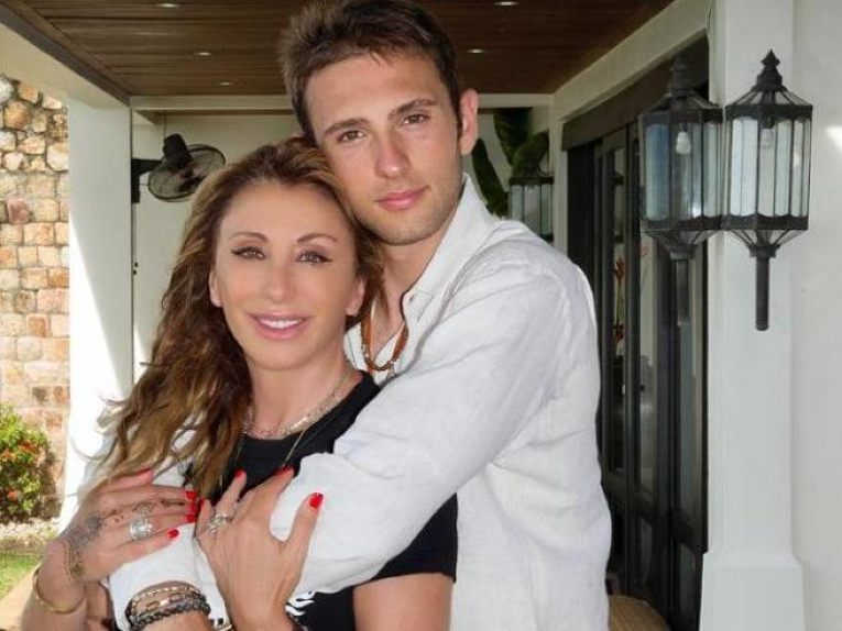 Sabrina Salerno e il figlio Luca - Oggi24.it