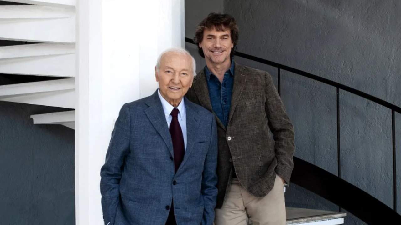 Alberto Angela e il padre Piero Angela - oggi24.it credit Instagram 