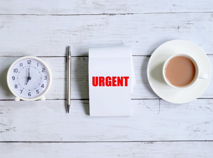 Le cose urgenti vanno fatte prima - oggi24.it