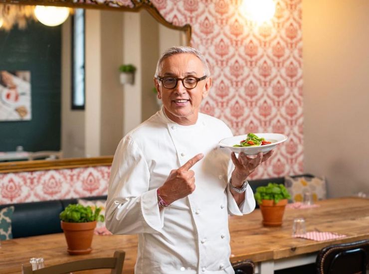 Bruno Barbieri e la qualità della cucina che non può venire meno - oggi24.it credit Instagram